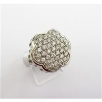 Anneau Damiata Gioielli Femme in Or blanc 2185/102-D199 - 2185/102-D199